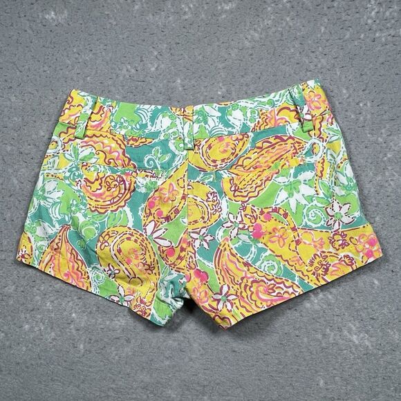 Lilly Pulitzer Shorts 0 The Walsh Short Pop Goes The Lemur Graphic Print - Picture 8 of 13